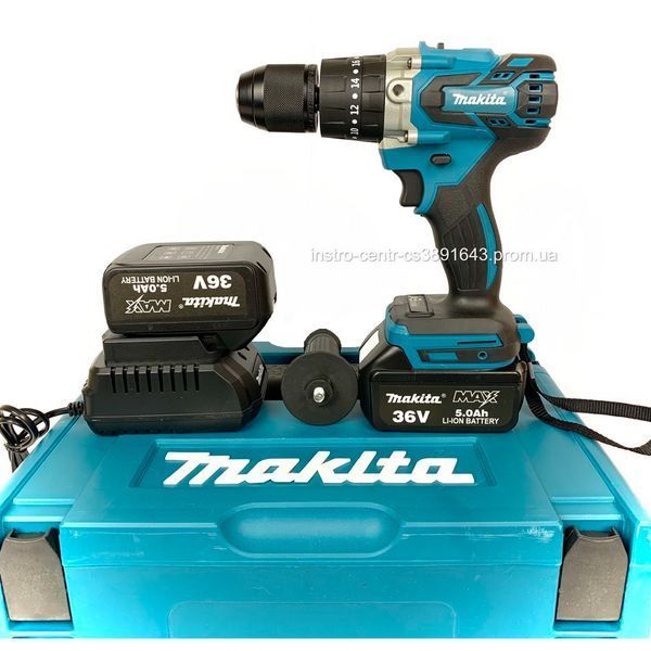 Ударний безщітковий шуруповерт Makita DTW485 (36V, 5AH). Акумуляторний дриль-шуруповерт із ударом Макіта 2085905677 фото