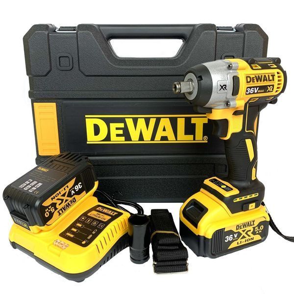 Ударний безщітковий гайковерт DeWalt DCF894 (36V, 5А) акумуляторний гайковерт Деволт 2085905685 фото