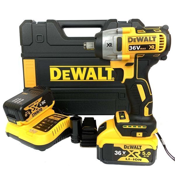 Ударний безщітковий гайковерт DeWalt DCF894 (36V, 5А) акумуляторний гайковерт Деволт 2085905685 фото