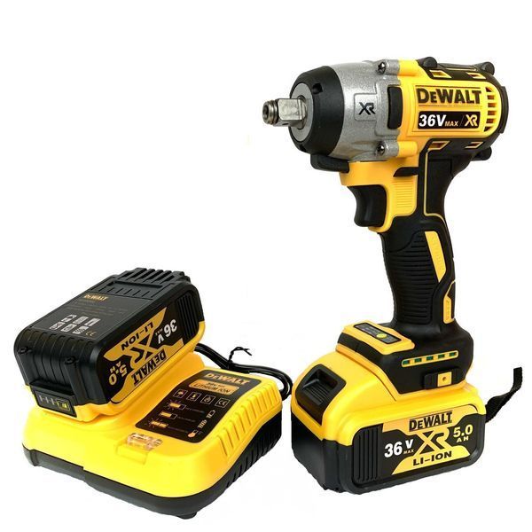 Ударний безщітковий гайковерт DeWalt DCF894 (36V, 5А) акумуляторний гайковерт Деволт 2085905685 фото