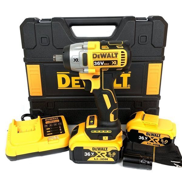 Ударний безщітковий гайковерт DeWalt DCF894 (36V, 5А) акумуляторний гайковерт Деволт 2085905685 фото
