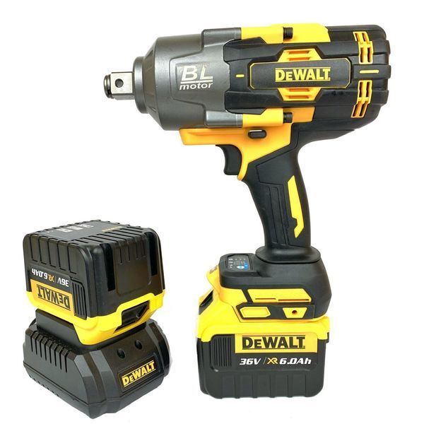 Гайковерт ударний акумуляторний безщітковий DeWALT DCF 900P2G, 2100 HM, 36V, 6Ah 2131121900 фото