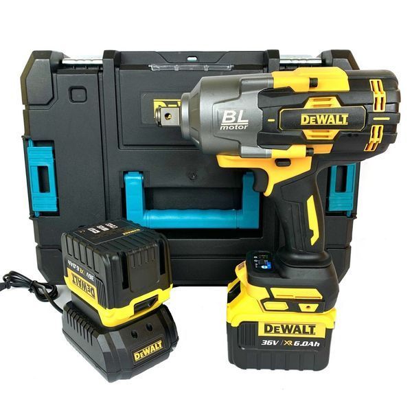 Гайковерт ударний акумуляторний безщітковий DeWALT DCF 900P2G, 2100 HM, 36V, 6Ah 2131121900 фото