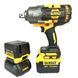 Гайковерт ударний акумуляторний безщітковий DeWALT DCF 900P2G, 2100 HM, 36V, 6Ah 2131121900 фото 5