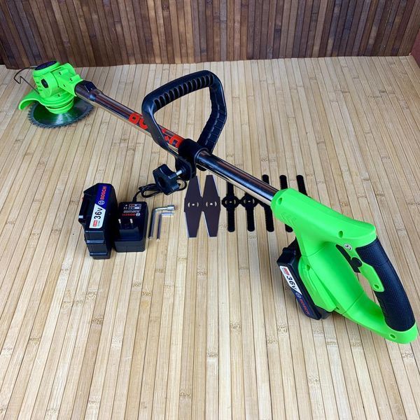 Акумуляторний тример Bosch Easy grassy cut 50 (36 V, 5 AH) для трави, акумуляторна коса Бош 2154020644 фото