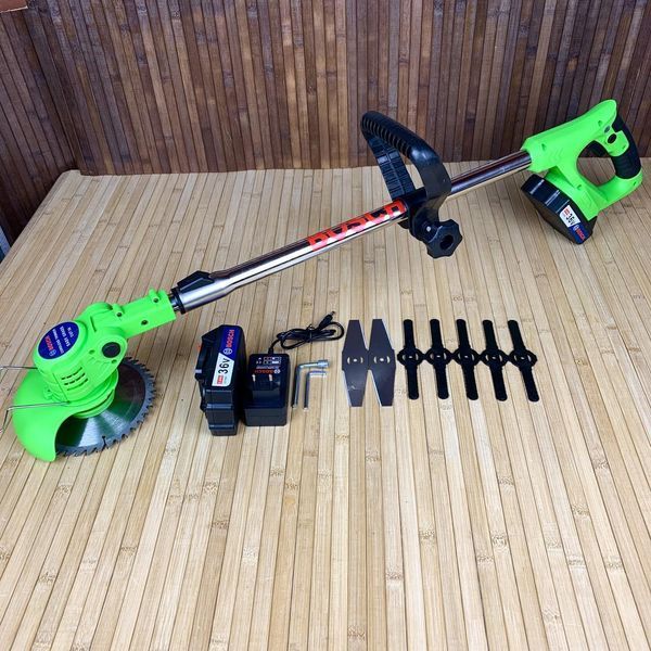 Акумуляторний тример Bosch Easy grassy cut 50 (36 V, 5 AH) для трави, акумуляторна коса Бош 2154020644 фото