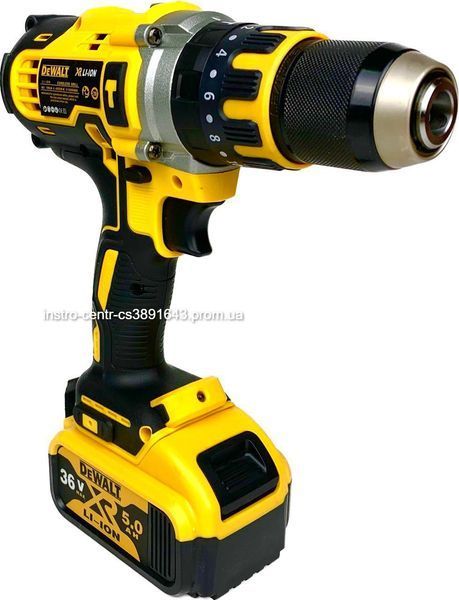 Акумуляторний шурупокрут DeWALT DCD996NT (36V, 5Ah). Ударний шурупокрут Деволт 2443087638 фото