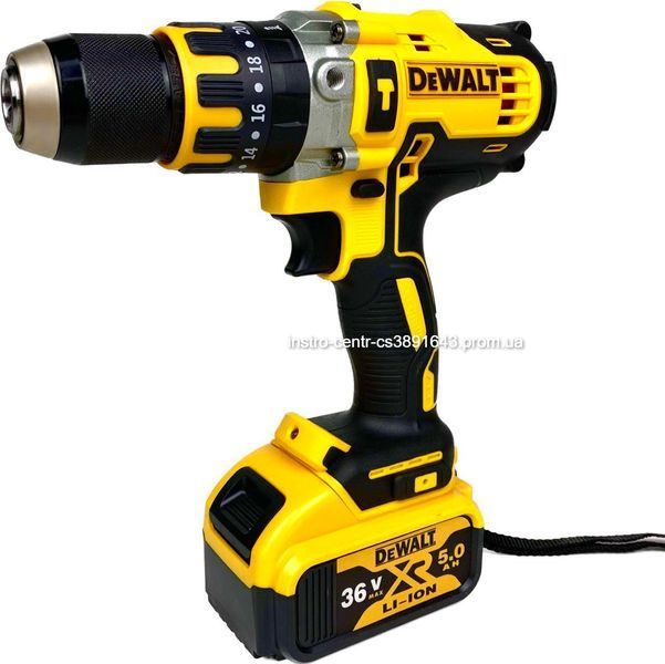 Акумуляторний шурупокрут DeWALT DCD996NT (36V, 5Ah). Ударний шурупокрут Деволт 2443087638 фото