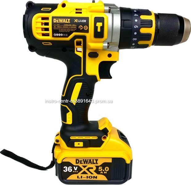 Акумуляторний шурупокрут DeWALT DCD996NT (36V, 5Ah). Ударний шурупокрут Деволт 2443087638 фото