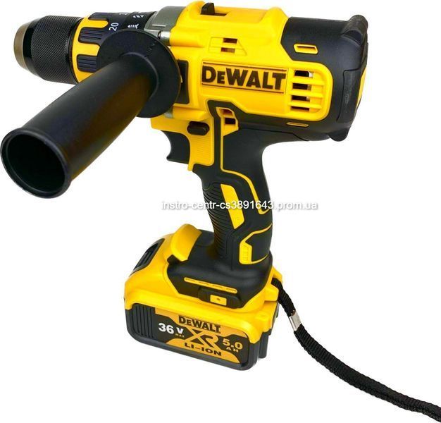 Акумуляторний шурупокрут DeWALT DCD996NT (36V, 5Ah). Ударний шурупокрут Деволт 2443087638 фото