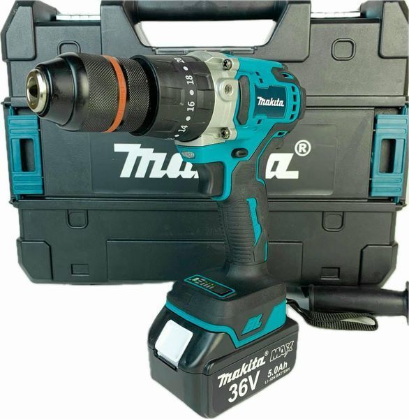 Набір аккумуляторного інструменту Makita 2в1 (36V, 5AH) безщітковий, Шуруповерт Makita DTW 485 + гайковерт Makita DTW 301 2791806359 фото