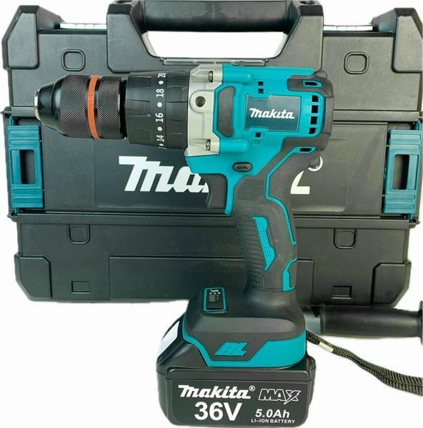 Набір аккумуляторного інструменту Makita 2в1 (36V, 5AH) безщітковий, Шуруповерт Makita DTW 485 + гайковерт Makita DTW 301 2791806359 фото