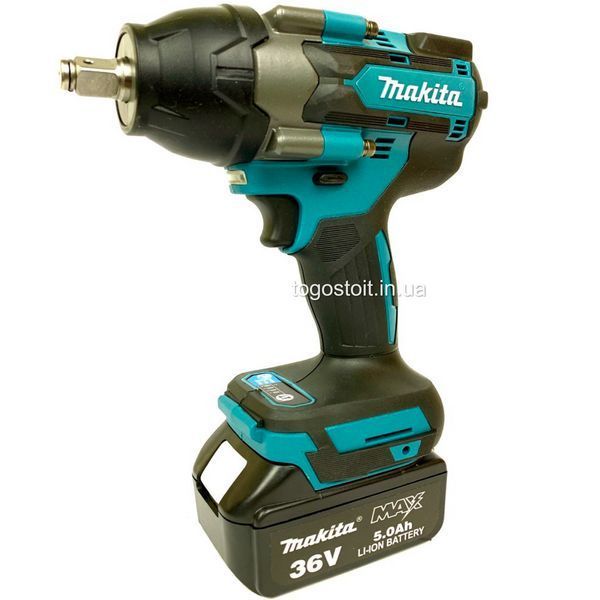 Гайковерт акумуляторний ударний безщітковий Makita DTW800BL (36V, 5AH), 850 HM 2910720857 фото